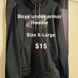 Under Armour Black Hoodie for Men